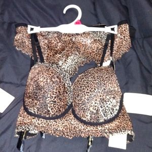 3 Piece Pushup Bra Set